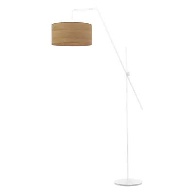 Elegancka lampa stojąca, Bilbao eco, 90x176 cm, klosz dąb sonoma