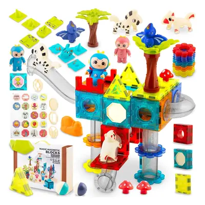 Klocki magnetyczne, raj dinozaurów, Ricokids