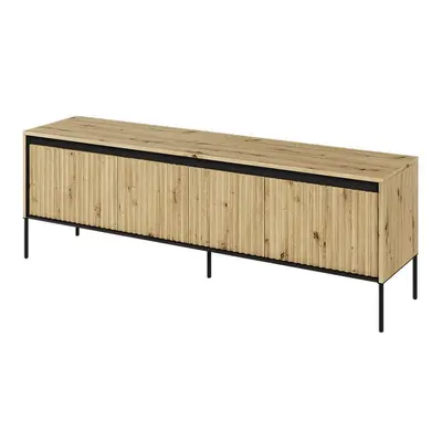 Szafka RTV pod telewizor, Trend TR-05, 167x40x56 cm, dąb artisan