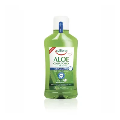 Equilibra Aloe Triple Action Mouthwash płyn do płukania jamy ustnej 500ml