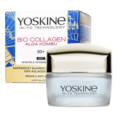 Yoskine Bio Collagen krem do twarzy na noc 60+ 50ml