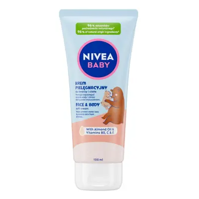 Nivea Baby krem pielęgnacyjny do twarzy i ciała 100ml