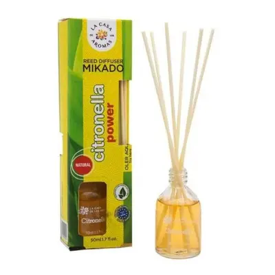 La Casa de los Aromas Citronella patyczki zapachowe Trawa Cytrynowa 50ml