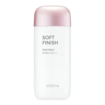 Missha All Around Safe Block Soft Finish Sun Milk SPF50+/PA+++ lekkie odświeżające mleczko przec