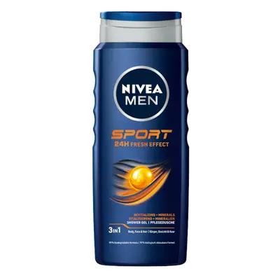 Nivea Men Sport żel pod prysznic do twarzy ciała i włosów 500ml