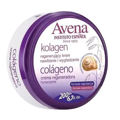 Instituto Espanol Avena Collagen Regeneration Cream regenerujący krem do ciała z kolagenem 200g