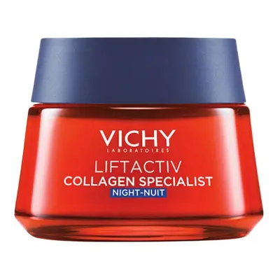 Vichy Liftactiv Collagen Specialist przeciwzmarszczkowy krem na noc 50ml