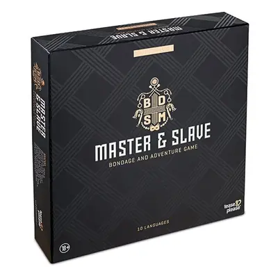 Tease & Please Master & Slave Edition Deluxe wielojęzyczna gra erotyczna z akcesoriami