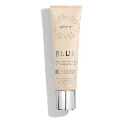 Lumene Blur 16h Longwear Foundation SPF15 wygładzający podkład do twarzy 00 Ultra Light 30ml