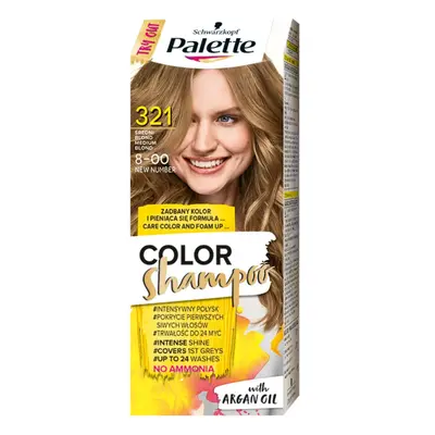 Palette Color Shampoo szampon koloryzujący do włosów do 24 myć 321 (8-00) Średni Blond