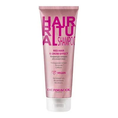 Dermacol Hair Ritual Shampoo szampon do włosów Red Hair & Grow Effect 250ml