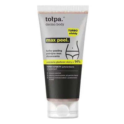 Tołpa Dermo Body Max Peel turbo-peeling potrójna moc złuszczania 200ml