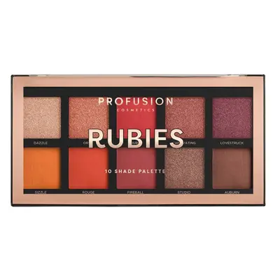 Profusion Rubies Eyeshadow Palette paleta 10 cieni do powiek