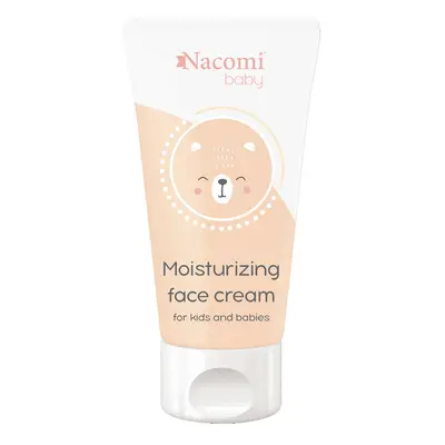 Nacomi Baby Moisturizng Face Cream nawilżający krem do twarzy dla dzieci i niemowląt 50ml