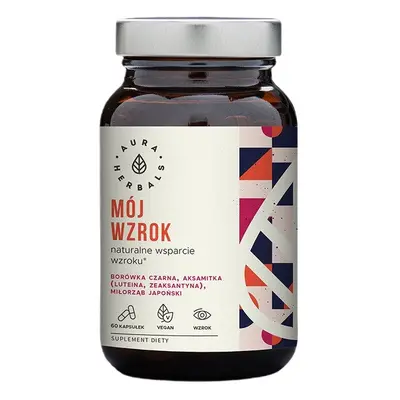 Aura Herbals Mój Wzrok naturalne wsparcie wzroku suplement diety 60 kapsułek