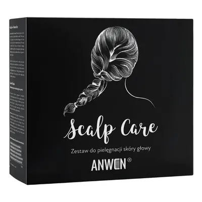 Anwen Scalp Care zestaw do pielęgnacji skóry głowy Grow Me Tender ziołowa wcierka rozgrzewająca 