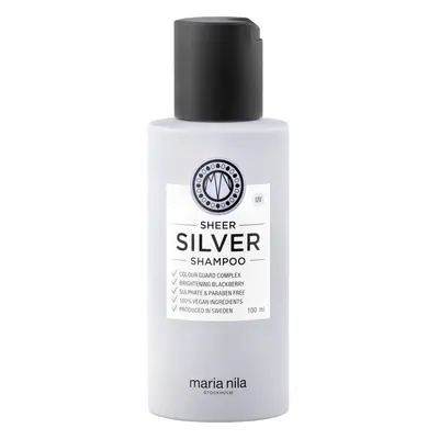 Maria Nila Sheer Silver Shampoo szampon do włosów blond i rozjaśnianych 100ml