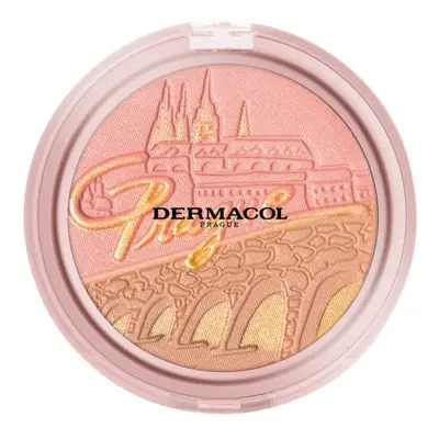 Dermacol Bronzing And Highlighting Powder With Blush puder brązujący i rozświetlający z różem 10