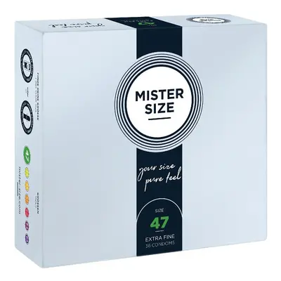 Mister Size Condoms prezerwatywy dopasowane do rozmiaru 47mm 36szt.