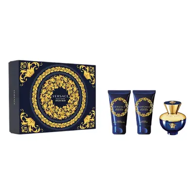 Versace Pour Femme Dylan Blue zestaw woda perfumowana spray 50ml + żel pod prysznic 50ml + balsa