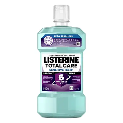 Listerine Total Care Sensitive płyn do płukania jamy ustnej 500ml