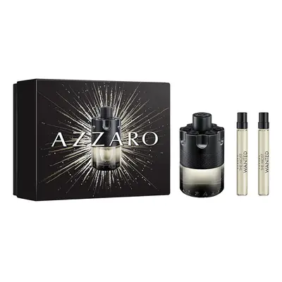 Azzaro The Most Wanted Intense zestaw woda toaletowa spray 100ml + woda toaletowa spray 2x10ml