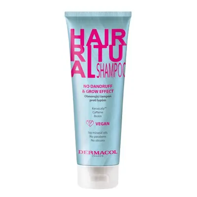 Dermacol Hair Ritual Shampoo szampon do włosów No Dandruff & Grow Effect 250ml