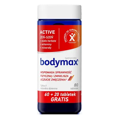 Bodymax Active suplement diety 80 tabletek