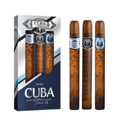 Cuba Original Cuba Trio II zestaw Shadow woda toaletowa spray 35ml + Winner woda toaletowa spray