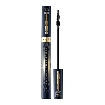 Eveline Cosmetics Superthin Defining Mascara tusz do rzęs z precyzyjną szczoteczką 6ml