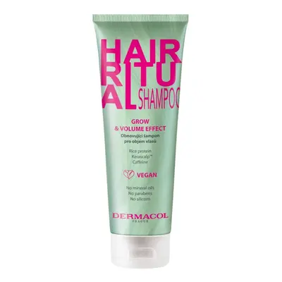 Dermacol Hair Ritual Shampoo szampon do włosów Grow & Volume Effect 250ml