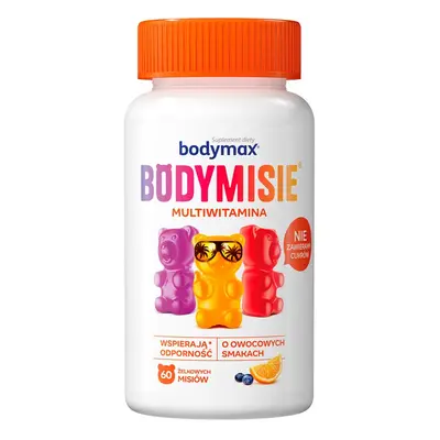 Bodymax Bodymisie żelki dla dzieci suplement diety Multiwitamina 60szt.