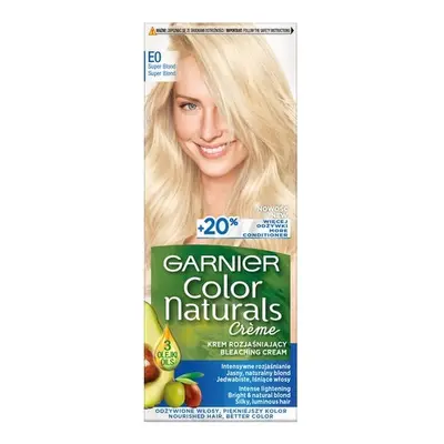 Garnier Color Naturals Creme krem rozjaśniający do włosów E0 Super Blond