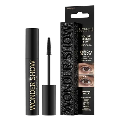 Eveline Cosmetics Wonder Show pogrubiająco-wydłużająco-liftingujący tusz do rzęs 7ml