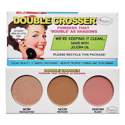 The Balm Double Crosser Contour Palette paleta do konturowania 8,5g