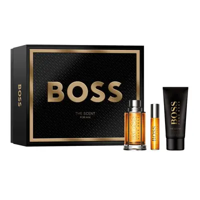 Hugo Boss Boss The Scent For Man zestaw woda toaletowa spray 100ml + woda toaletowa spray 10ml +