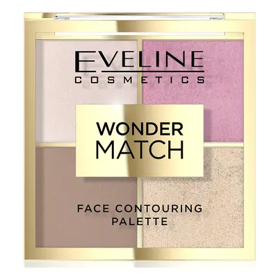 Eveline Cosmetics Wonder Match paleta do konturowania twarzy 01 10g