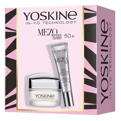 Yoskine Mezo Peptide Expert 50+ zestaw krem przeciwzmarszczkowy 50ml + krem pod oczy i na powiek