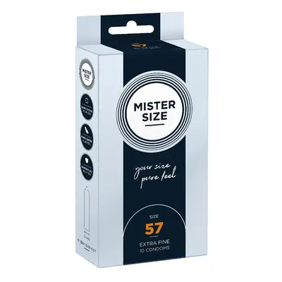 Mister Size Condoms prezerwatywy dopasowane do rozmiaru 57mm 10szt.