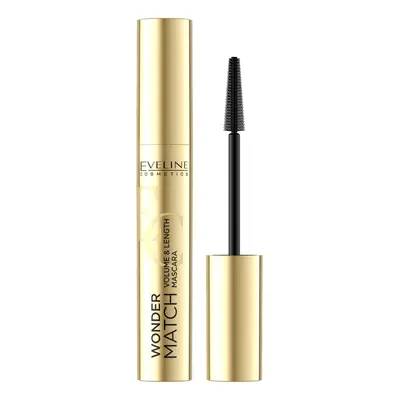 Eveline Cosmetics Wonder Match pogrubiająco-wydłużający tusz do rzęs Black 7ml