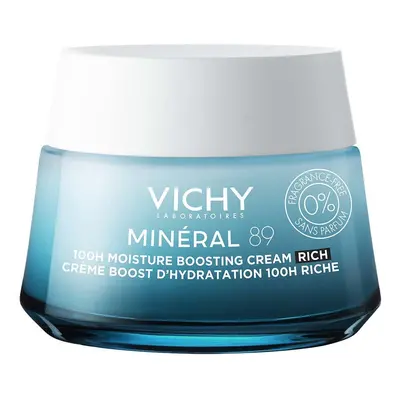 Vichy Mineral 89 Rich bogaty krem nawilżająco-odbudowujący 100h 50ml