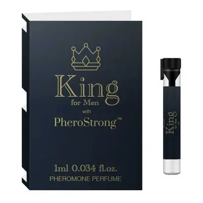 PheroStrong King For Men Pheromone Perfume perfumy z feromonami dla mężczyzn spray 1ml