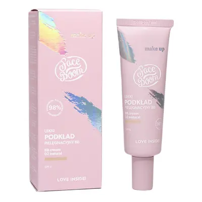 Face Boom Lekki podkład pielęgnacyjny BB 02 Natural 30g