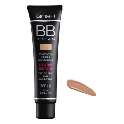 Gosh BB Cream All In One wielofunkcyjny krem BB baza/krem/podkład/ SPF15 03 Warm Beige 30ml