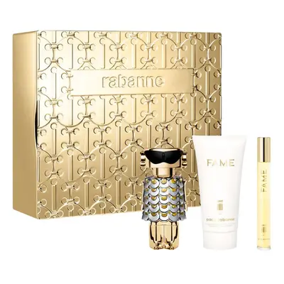 Paco Rabanne Fame zestaw woda perfumowana spray 50ml + balsam do ciała 75ml + miniatura wody per