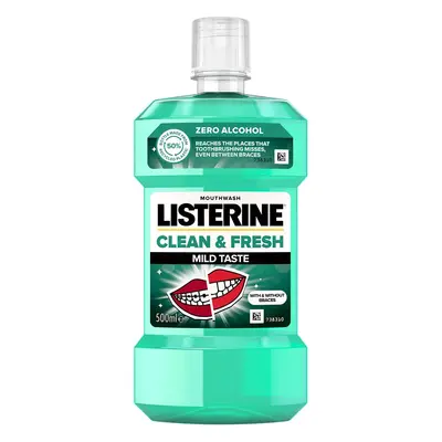 Listerine Clean&Fresh płyn do płukania jamy ustnej 500ml