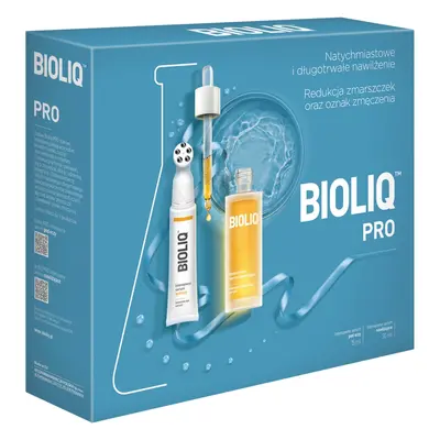 BIOLIQ Pro zestaw intensywne serum pod oczy 15ml + intensywne serum nawilżające 30ml