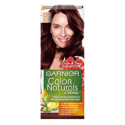 Garnier Color Naturals Creme krem koloryzujący do włosów 4.62 Słodka Wiśnia