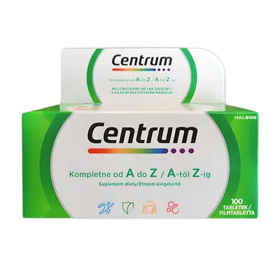 Centrum Kompletne od A do Z zestaw multiwitamin suplement diety 100 tabletek