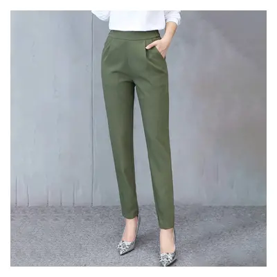 Damskie eleganckie spodnie chinosy